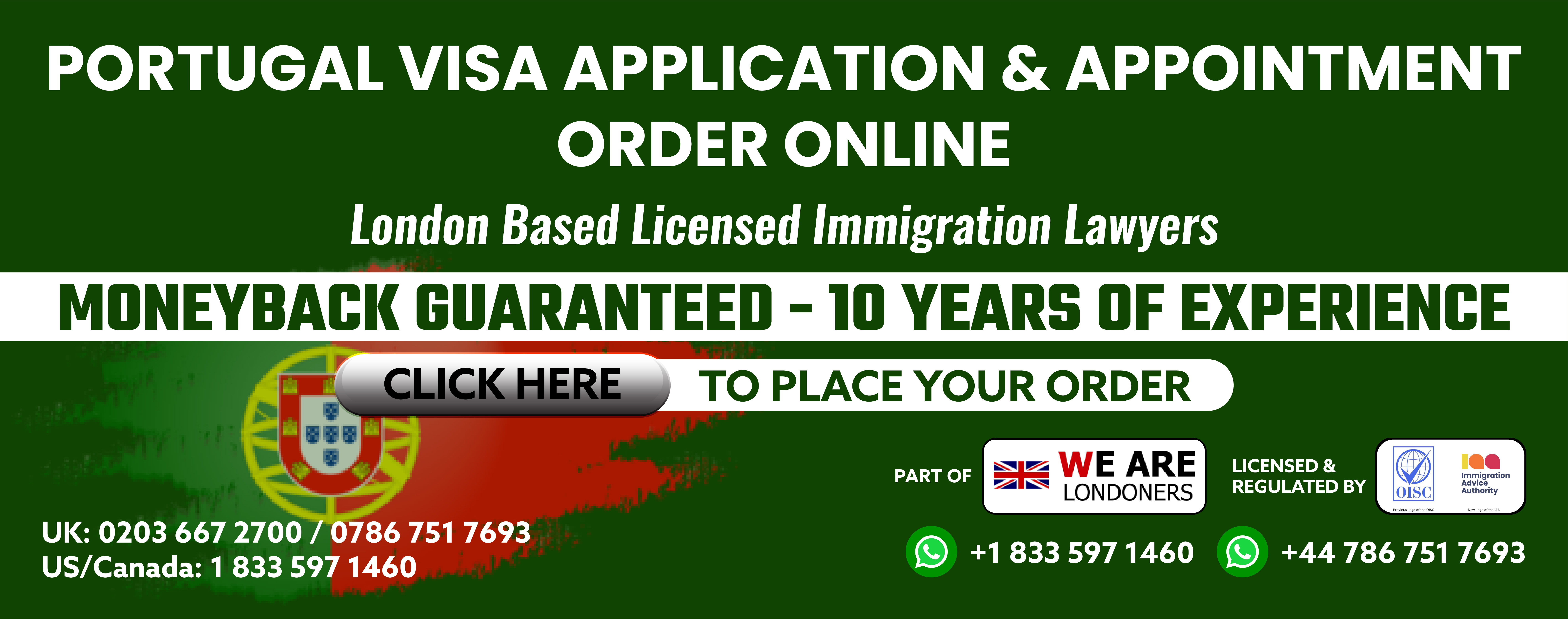 Portugal Visa Agents